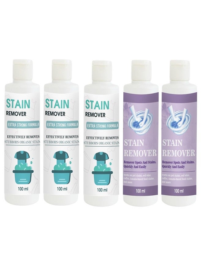 TOOVUS Stain Remover Combo Pack of Doll (Pack of 3), Purple and Purple Stain Remover | Multi-Surface Cleaning Solution for Clothes, Fabrics, Upholstery (100 g Each) - Image 1